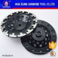 Huazuan 7′′ T Shape Segment Hot Pressed Sintering Grinding Cup Wheel